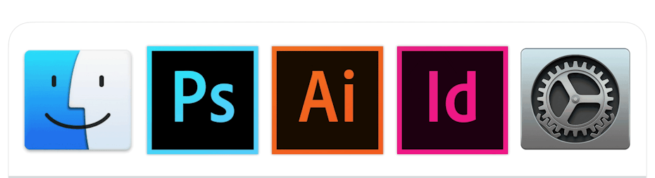 Будь то создание   дизайн логотипа   разработка графики в социальных сетях или создание   брошюра   Adobe создала идеальные решения для приложений с помощью Photoshop , Illustrator и InDesign